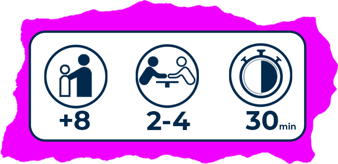 +8 ans · 2 à 4 joueurs · 30 minutes